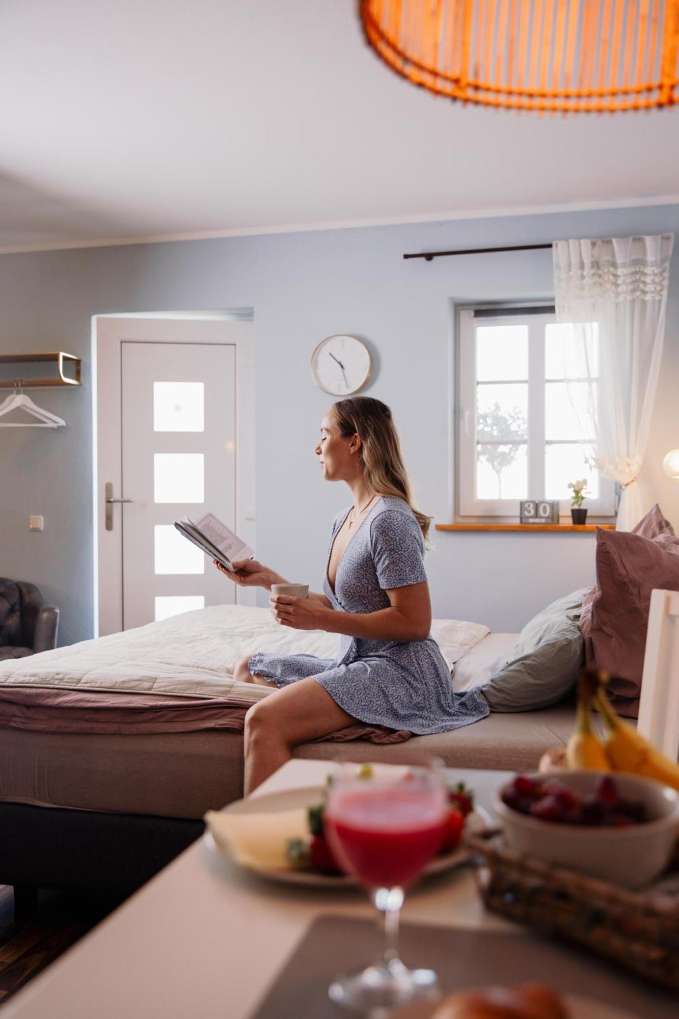 Adele - Ruhig, Direkt Am Elberadweg & Badesee Mit Balkon Apartament Drezno